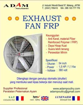 Exhaust Fan FRP